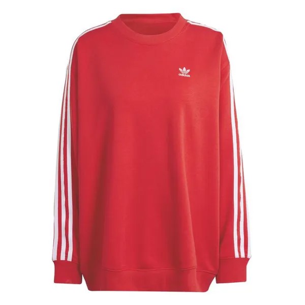 Толстовка с 3 полосками Adidas Originals, красный