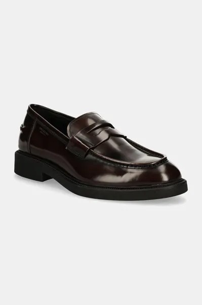Кожаные мокасины ALEX M Vagabond Shoemakers, коричневый