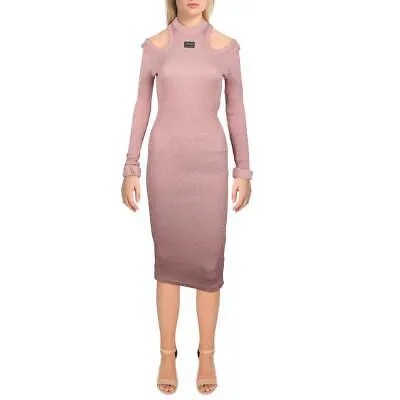 Женское розовое коктейльное и вечернее платье Versace Jeans Couture Costina 4 BHFO 6849