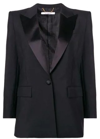 Givenchy peaked lapel blazer