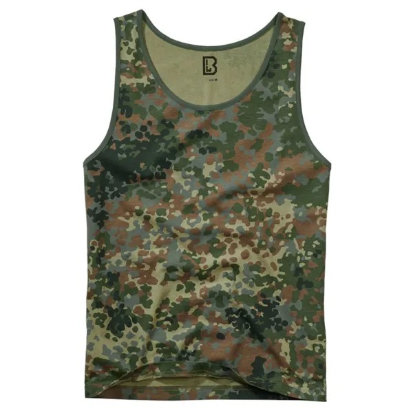 Футболка Brandit sleeveless T-shirt, зеленый
