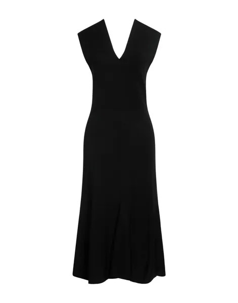 Платье Victoria Beckham Midi, черный