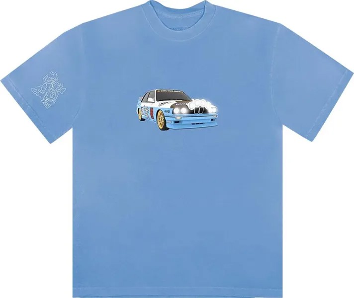 Футболка Cactus Jack by Travis Scott JACKBOYS Vehicle T-Shirt IV 'Blue', синий