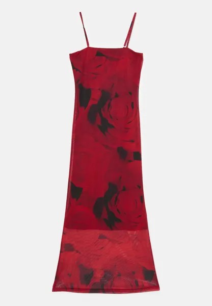 Коктейльное/праздничное платье NMROSA ANKLE DRESS VIP Noisy May, черный