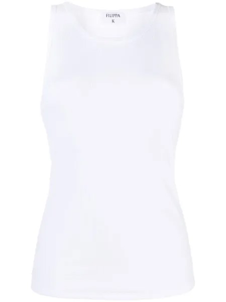 Filippa K топ в рубчик, белый