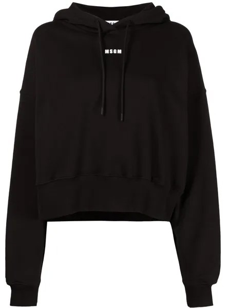 MSGM худи с кулиской и логотипом
