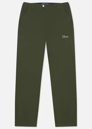 Мужские брюки Dime Dime Classic Chino Regular Fit, цвет оливковый, размер XL