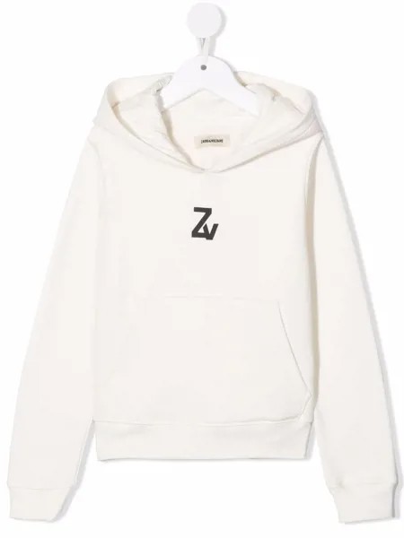 Zadig & Voltaire Kids худи с логотипом