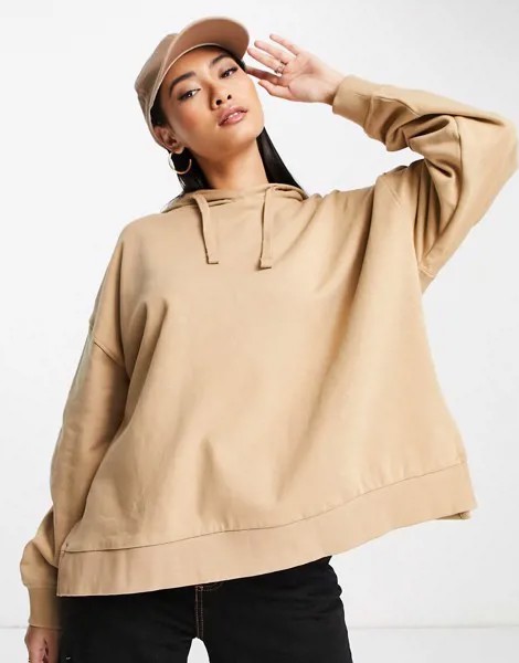Бежевая oversized-худи от комплекта Vero Moda Aware-Светло-бежевый цвет