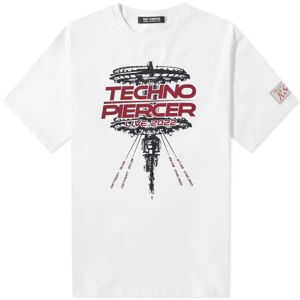 Футболка Raf Simons Techno Piercer Tee