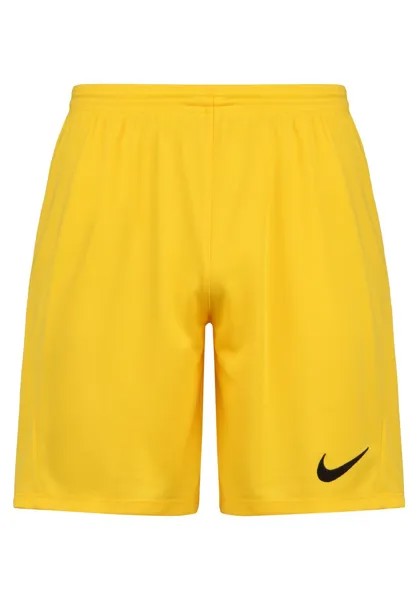 Спортивные шорты Dry Park Iii Nike, цвет tour yellow / black