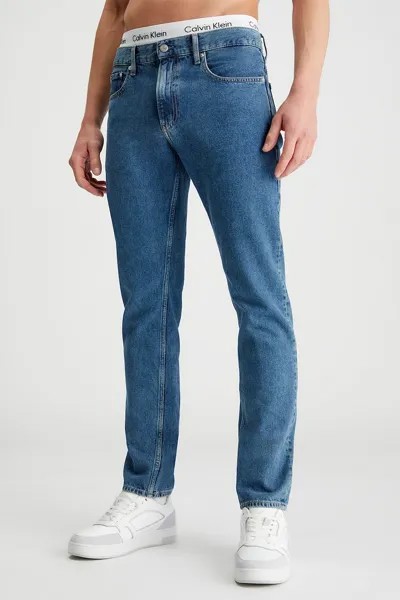 Прямые джинсы с заниженной талией Calvin Klein Jeans, индиго