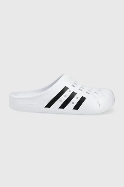 Шлепанцы adidas, белый