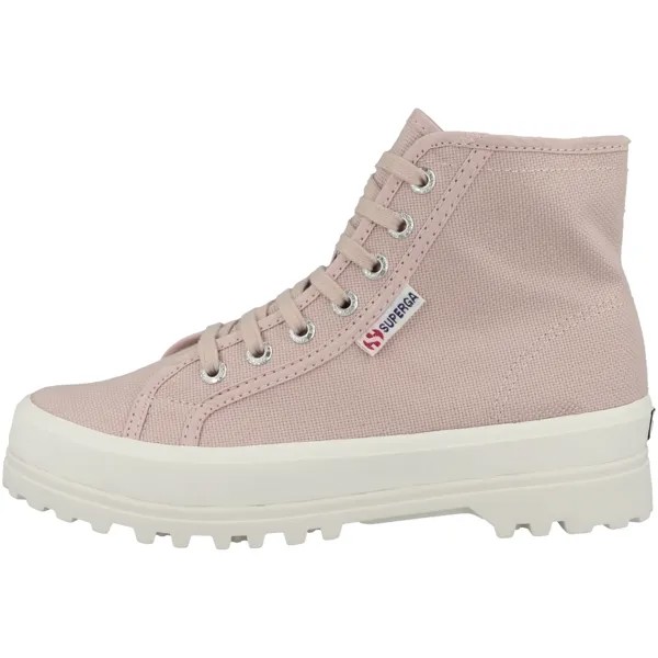 Высокие кроссовки Superga mid 2341 Cotu Alpina, розовый