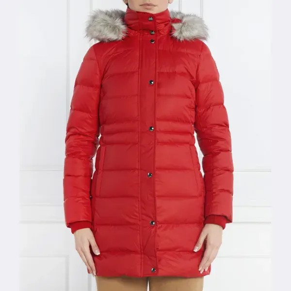 Пуховик Tyra стандартного кроя Tommy Hilfiger, красный