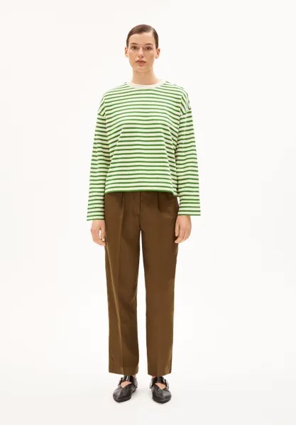 Толстовка FRANKAA STRIPE ARMEDANGELS, зеленый