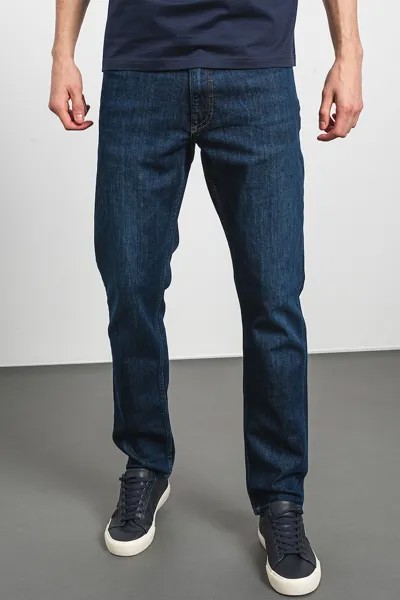 Узкие джинсы со средней посадкой на талии Gant, синий