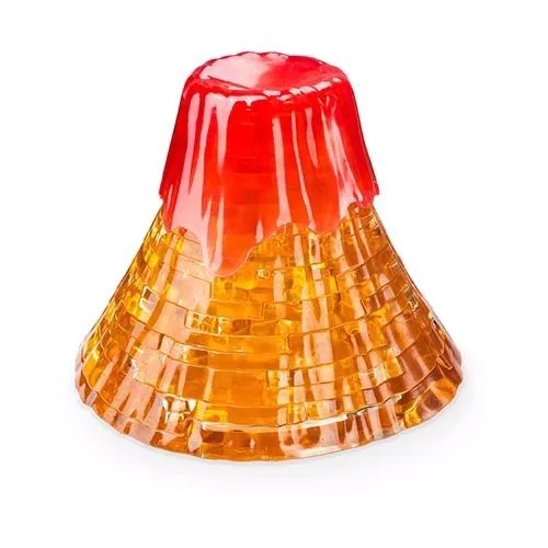 3D-пазл Crystal Puzzle Вулкан (90149), 40 дет.