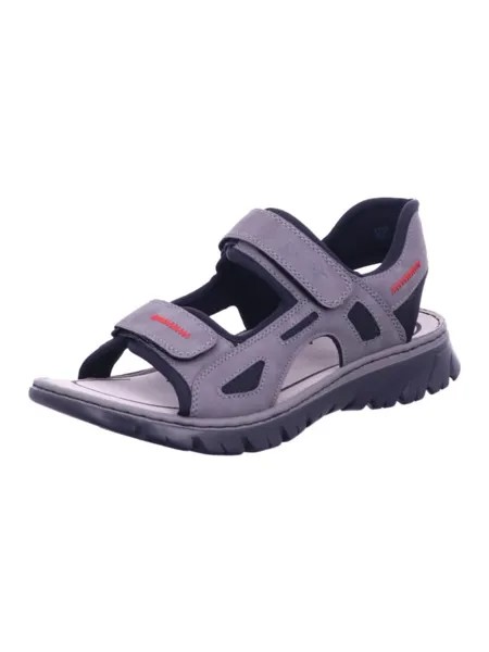 Сандалии для походов и походов rieker, цвет cenere/black/schwarz