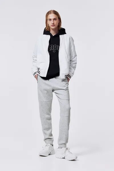 Спортивные штаны узкого кроя H&M, серый