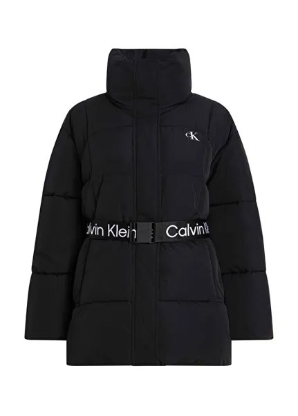 Черное женское пальто Calvin Klein Jeans