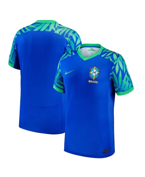 Мужская синяя футболка женской национальной сборной Бразилии 2023/24, реплика выездного стадиона Nike
