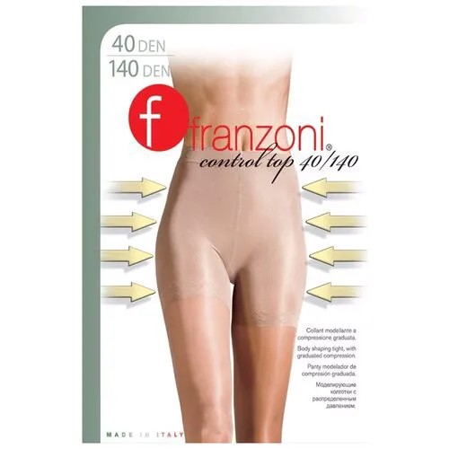 Колготки Franzoni Control Top, 40 den, размер 4, fumo (серый)