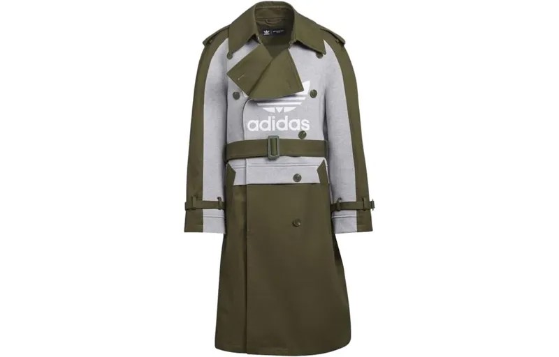 Женский тренч Adidas Originals, цвет Brown