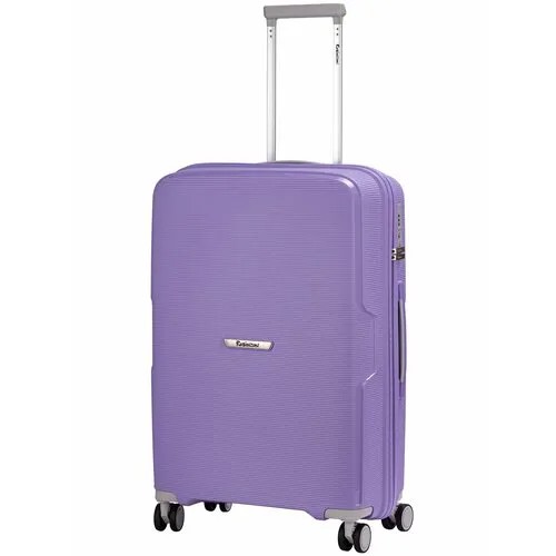 Чемодан Robinzon Santorini Plus 2.0, 70 л, размер M, фиолетовый