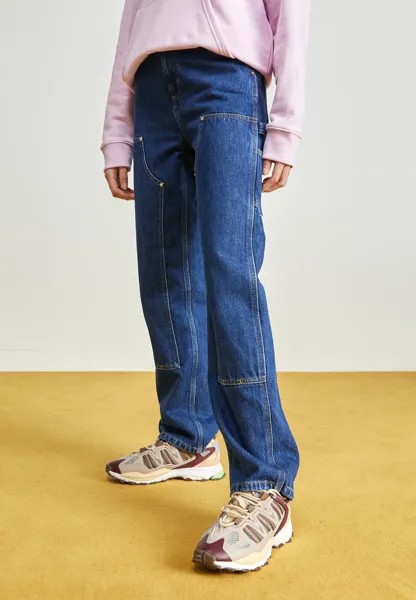 Джинсы прямого кроя Carhartt WIP, синий
