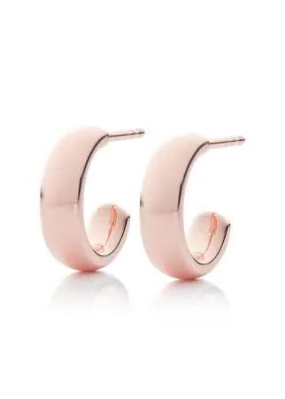 Monica Vinader RP Fiji mini hoop earrings