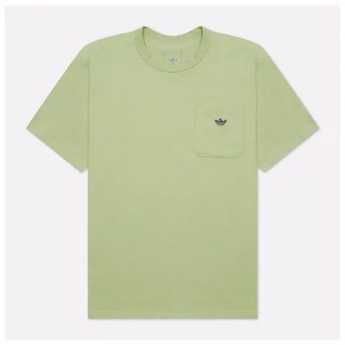 Мужская футболка adidas Skateboarding Heavyweight Shmoofoil Pocket розовый, Размер S