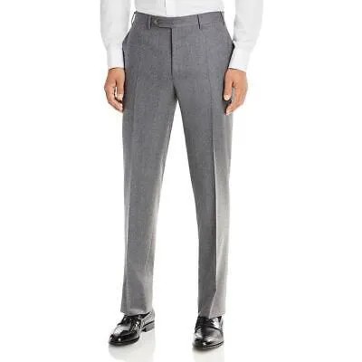 Мужской серый шерстяной костюм Canali, отдельные офисные классические брюки, брюки 34R BHFO 6989