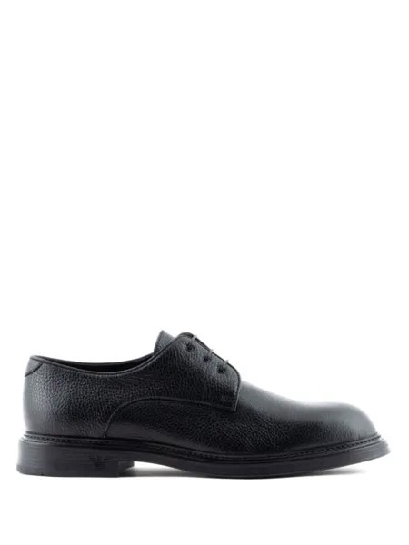 Emporio Armani дерби на шнуровке, черный