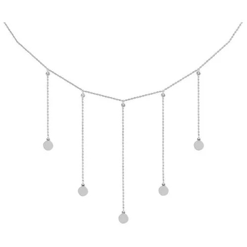 Серебряное колье Чокер 0320380-00245 38