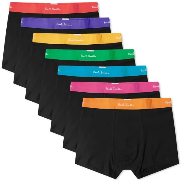 Боксеры Paul Smith Trunk - 7 шт, черный