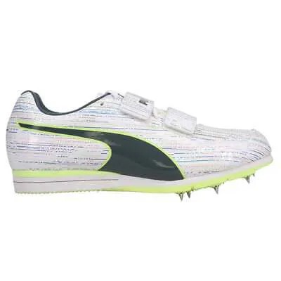 Мужские белые кроссовки Puma Evospeed Triple Jump 9 Track, спортивная обувь 376318-01