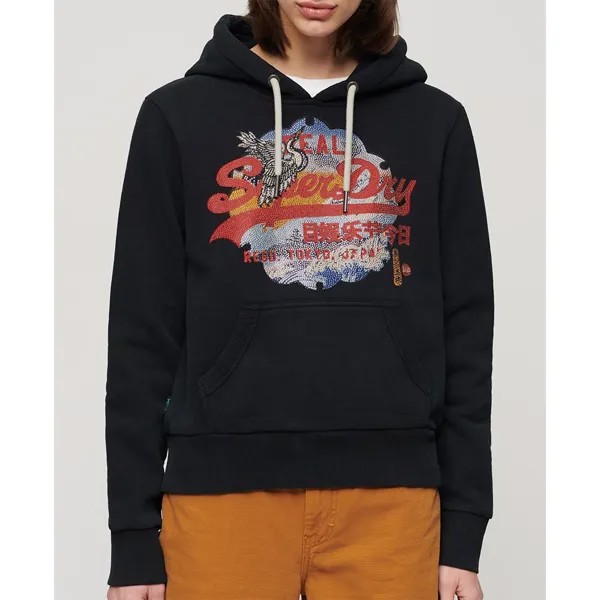 Худи Superdry Tokyo Vl Graphic, Разноцветный