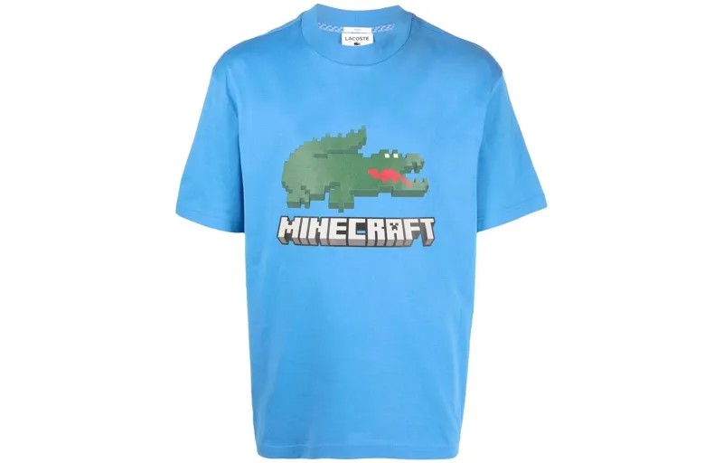 LACOSTE Футболка унисекс, цвет Blue