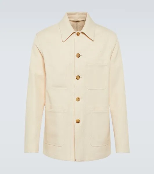 Куртка Kora из хлопка Loro Piana, белый