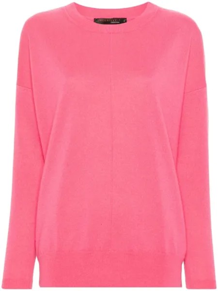Incentive! Cashmere кашемировый джемпер с круглым вырезом, розовый
