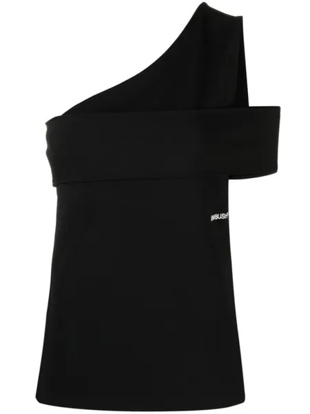AMBUSH топ с открытыми плечами, черный