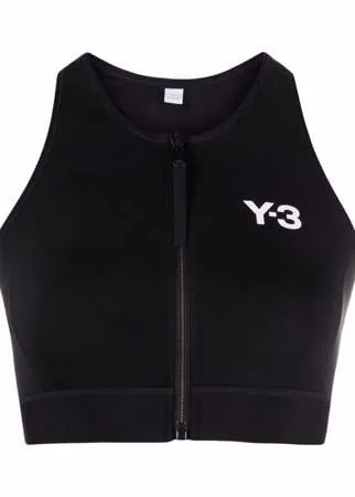 Y-3 укороченный топ с логотипом