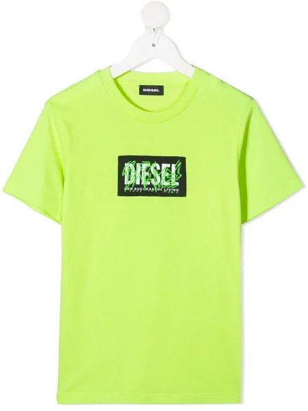 Diesel Kids футболка с логотипом