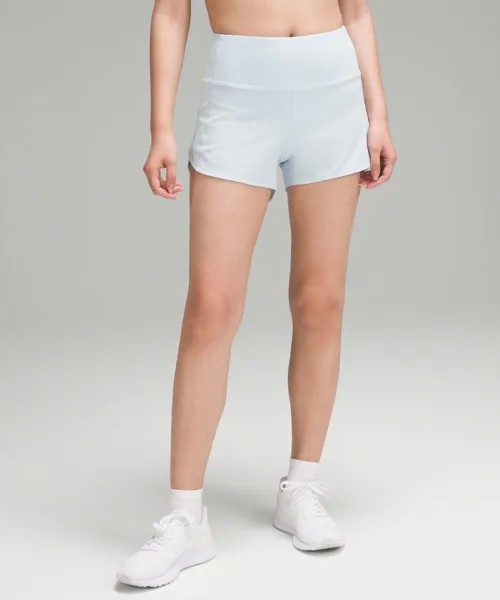 Шорты Speed Up с высокой посадкой и подкладкойразмер Lululemon, синий