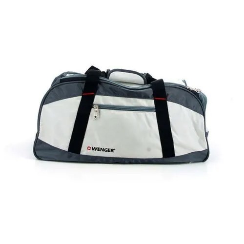 Сумка спортивная Wenger Mini Soft Duffle, серая, 52х25х30 см