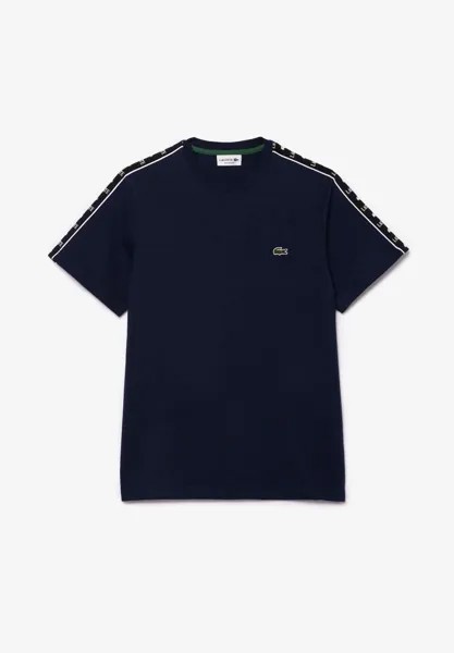 Футболка с принтом TAPE Lacoste Sport, цвет bleu marine
