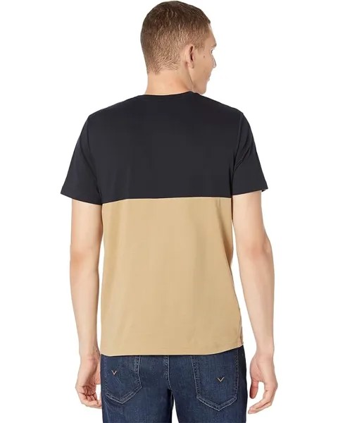 Футболка Fred Perry Color-Block T-Shirt, цвет Warm Stone