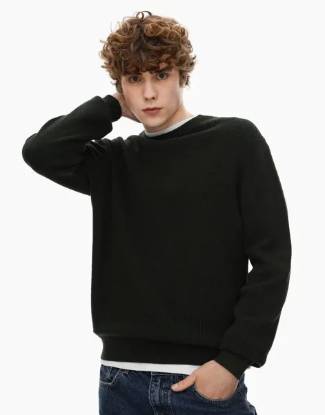 Джемпер мужской Gloria Jeans BSW002076 зеленый XL (52-54)