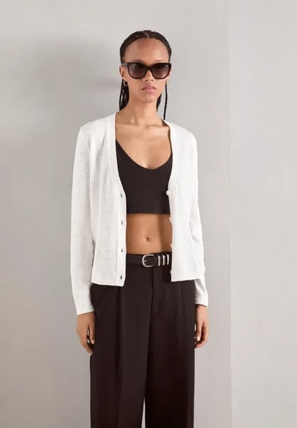 Кардиган Cardigan Longsleeve V-Neck Marc O'Polo, белый
